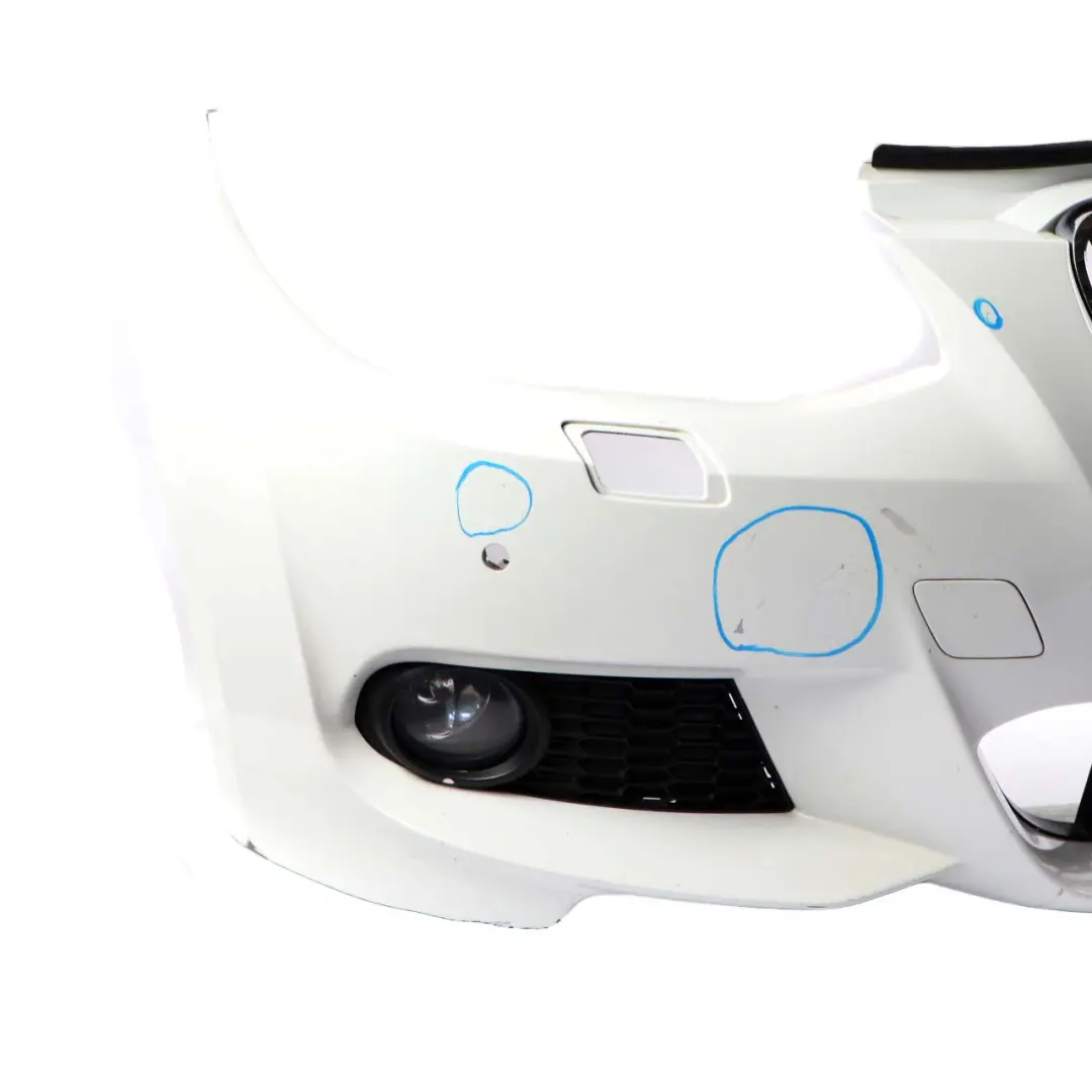 Front Bumper Trim Panel Mineral White - A96 to BMW 3 E92 E93 LCI M Sport with Part number 0038570 BMW 3 E92 E93 LCI M Sport Front Bumper Trim Panel Mineral White - A96 - SKU 0038570-MW - Part number 0038570