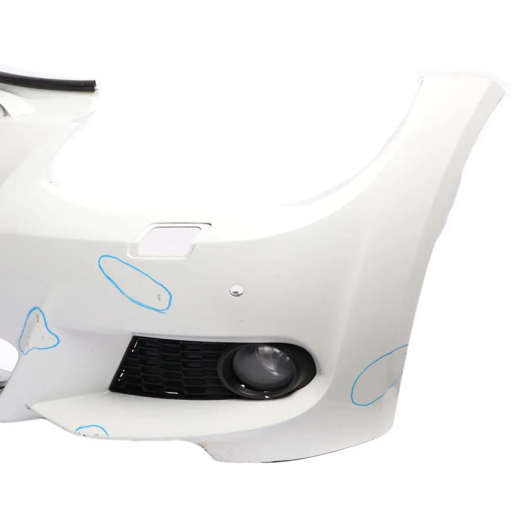 Front Bumper Trim Panel Mineral White - A96 to BMW 3 E92 E93 LCI M Sport with Part number 0038570 BMW 3 E92 E93 LCI M Sport Front Bumper Trim Panel Mineral White - A96 - SKU 0038570-MW - Part number 0038570