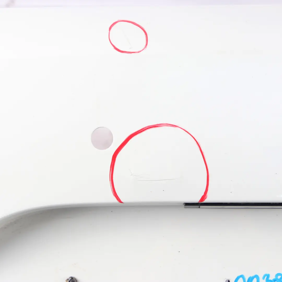 Rear Bumper BMW Z4 E89 Roadster PDC Trim Panel Alpinweiss Alpine White - 300 - SKU 0038582-AW - Part number 0038582