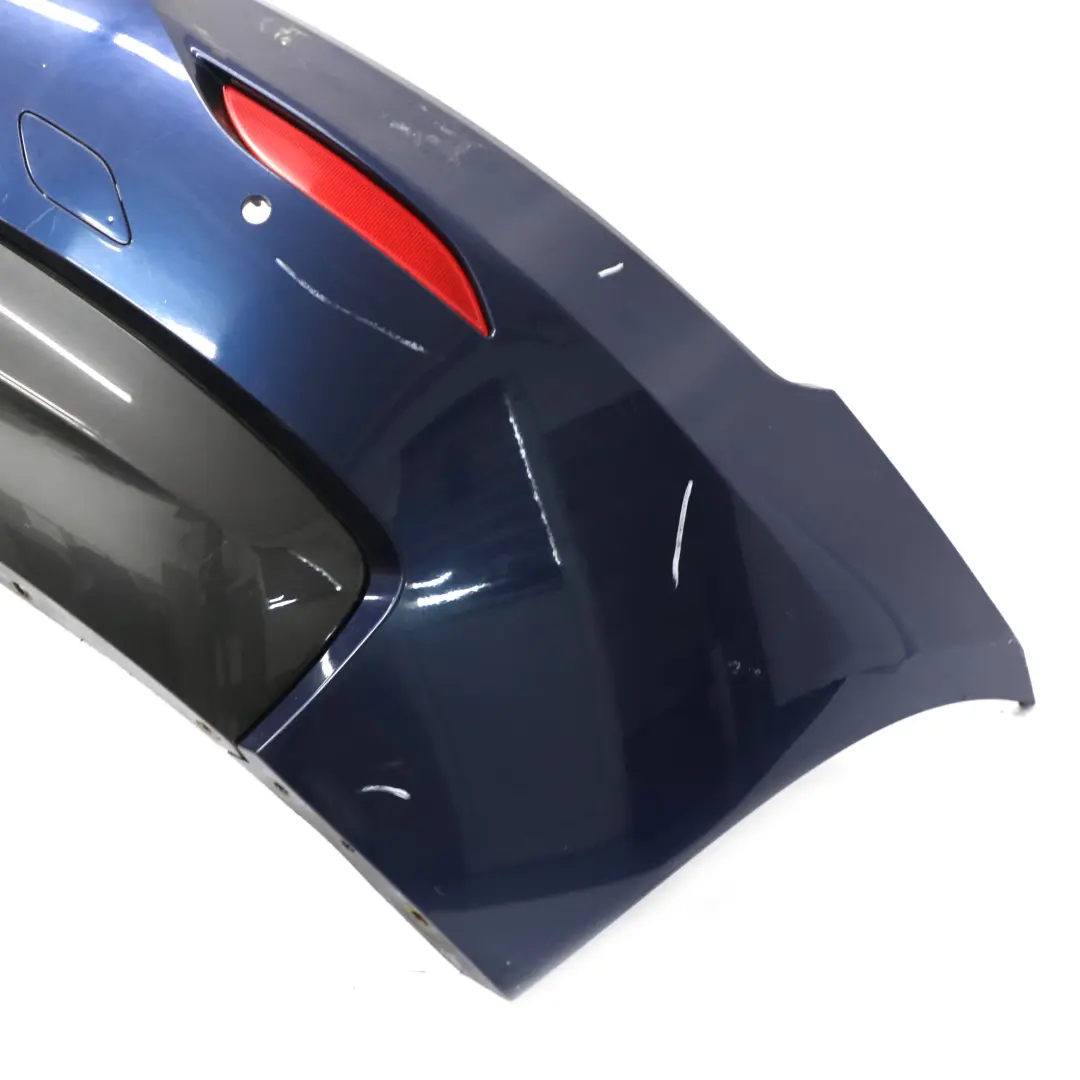 Bumper BMW Z4 E89 M Sport PDC Trim Panel Tiefseeblau Deep Sea Blue - A76 to Rear with Part number 0038586 Rear Bumper BMW Z4 E89 M Sport PDC Trim Panel Tiefseeblau Deep Sea Blue - A76 - SKU 0038586-DSB - Part number 0038586