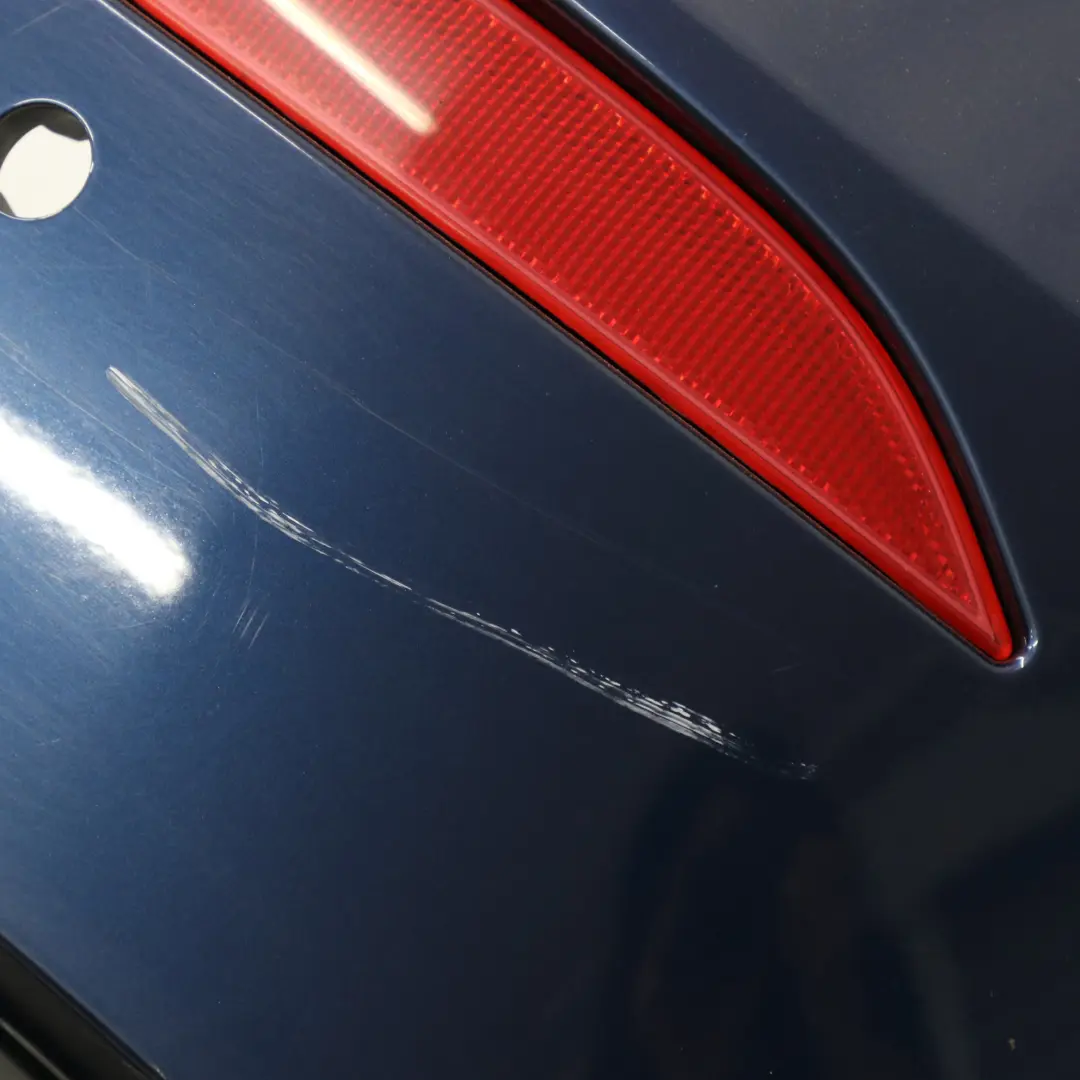 Bumper BMW Z4 E89 M Sport PDC Trim Panel Tiefseeblau Deep Sea Blue - A76 to Rear with Part number 0038586 Rear Bumper BMW Z4 E89 M Sport PDC Trim Panel Tiefseeblau Deep Sea Blue - A76 - SKU 0038586-DSB - Part number 0038586