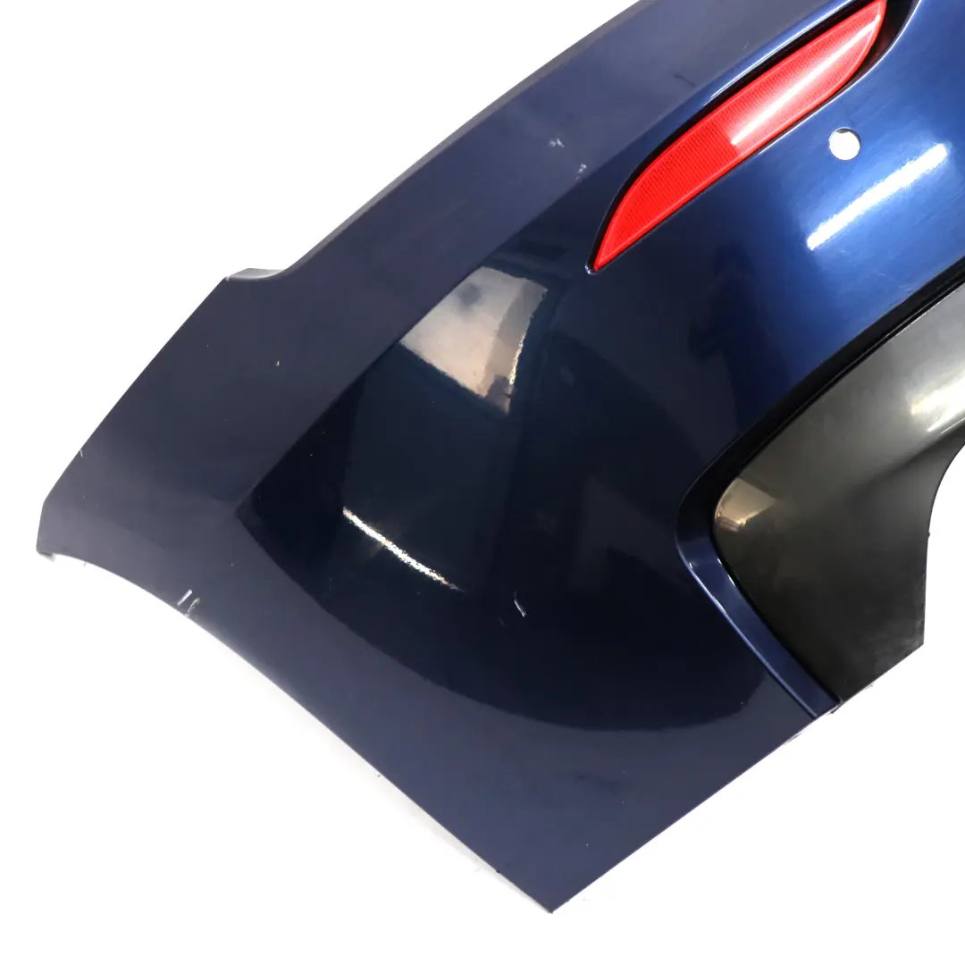 Bumper BMW Z4 E89 M Sport PDC Trim Panel Tiefseeblau Deep Sea Blue - A76 to Rear with Part number 0038586 Rear Bumper BMW Z4 E89 M Sport PDC Trim Panel Tiefseeblau Deep Sea Blue - A76 - SKU 0038586-DSB - Part number 0038586