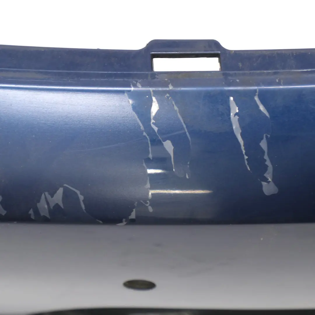 Bumper BMW Z4 E89 M Sport PDC Trim Panel Tiefseeblau Deep Sea Blue - A76 to Rear with Part number 0038586 Rear Bumper BMW Z4 E89 M Sport PDC Trim Panel Tiefseeblau Deep Sea Blue - A76 - SKU 0038586-DSB - Part number 0038586