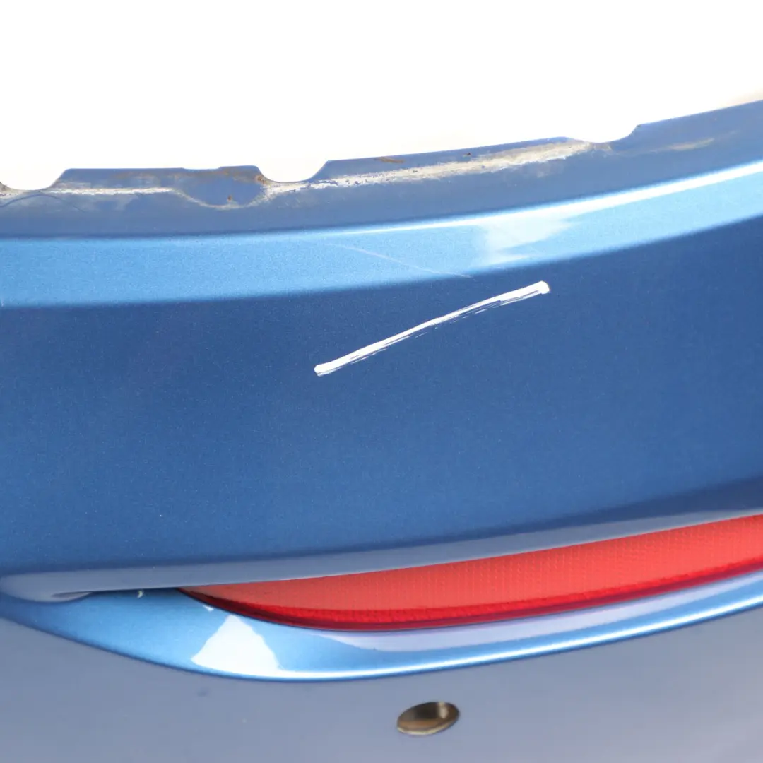 Bumper BMW Z4 E89 M Sport PDC Trim Panel Estoril Blue Metallic - B45 to Rear with Part number 0038586 Rear Bumper BMW Z4 E89 M Sport PDC Trim Panel Estoril Blue Metallic - B45 - SKU 0038586-EB - Part number 0038586