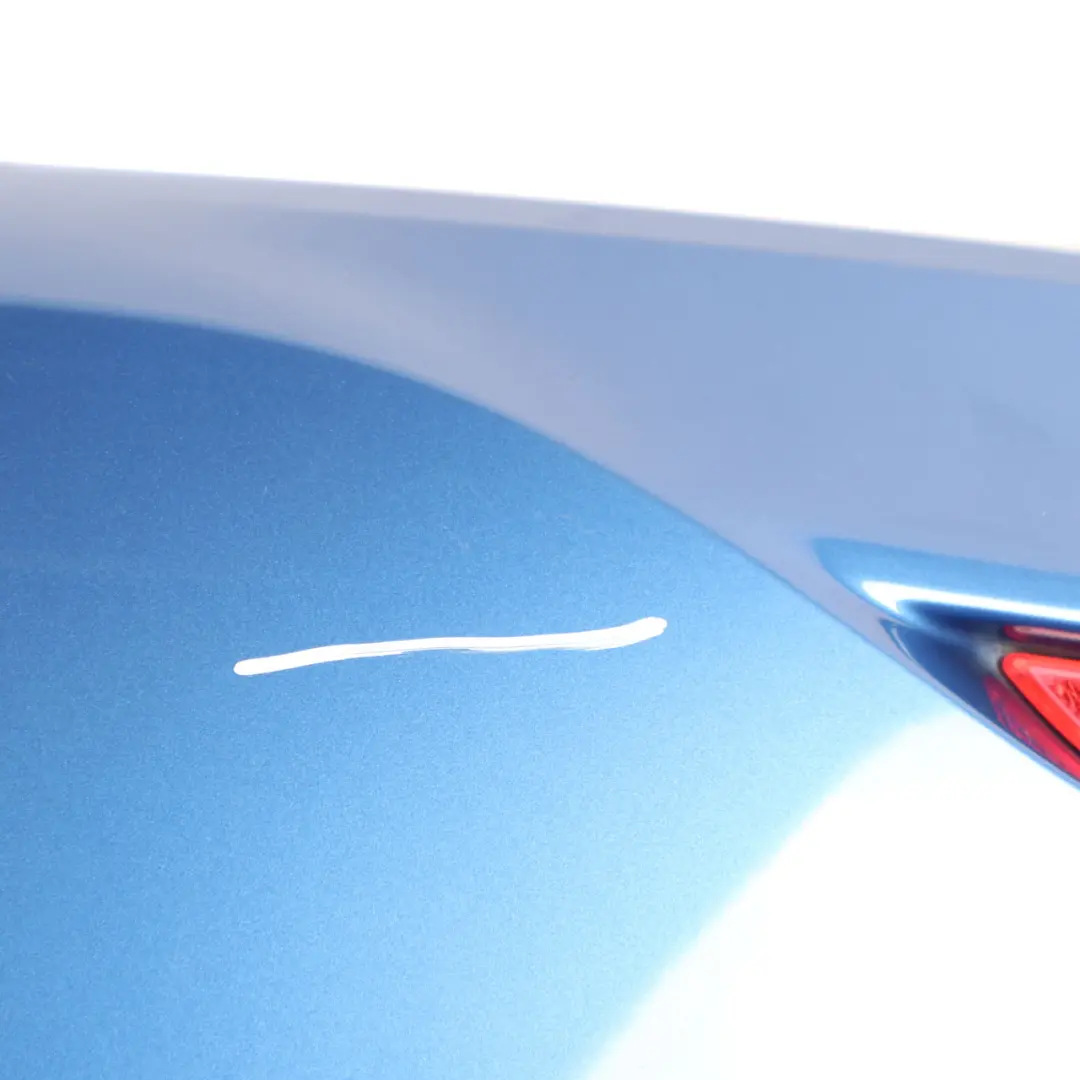 Bumper BMW Z4 E89 M Sport PDC Trim Panel Estoril Blue Metallic - B45 to Rear with Part number 0038586 Rear Bumper BMW Z4 E89 M Sport PDC Trim Panel Estoril Blue Metallic - B45 - SKU 0038586-EB - Part number 0038586