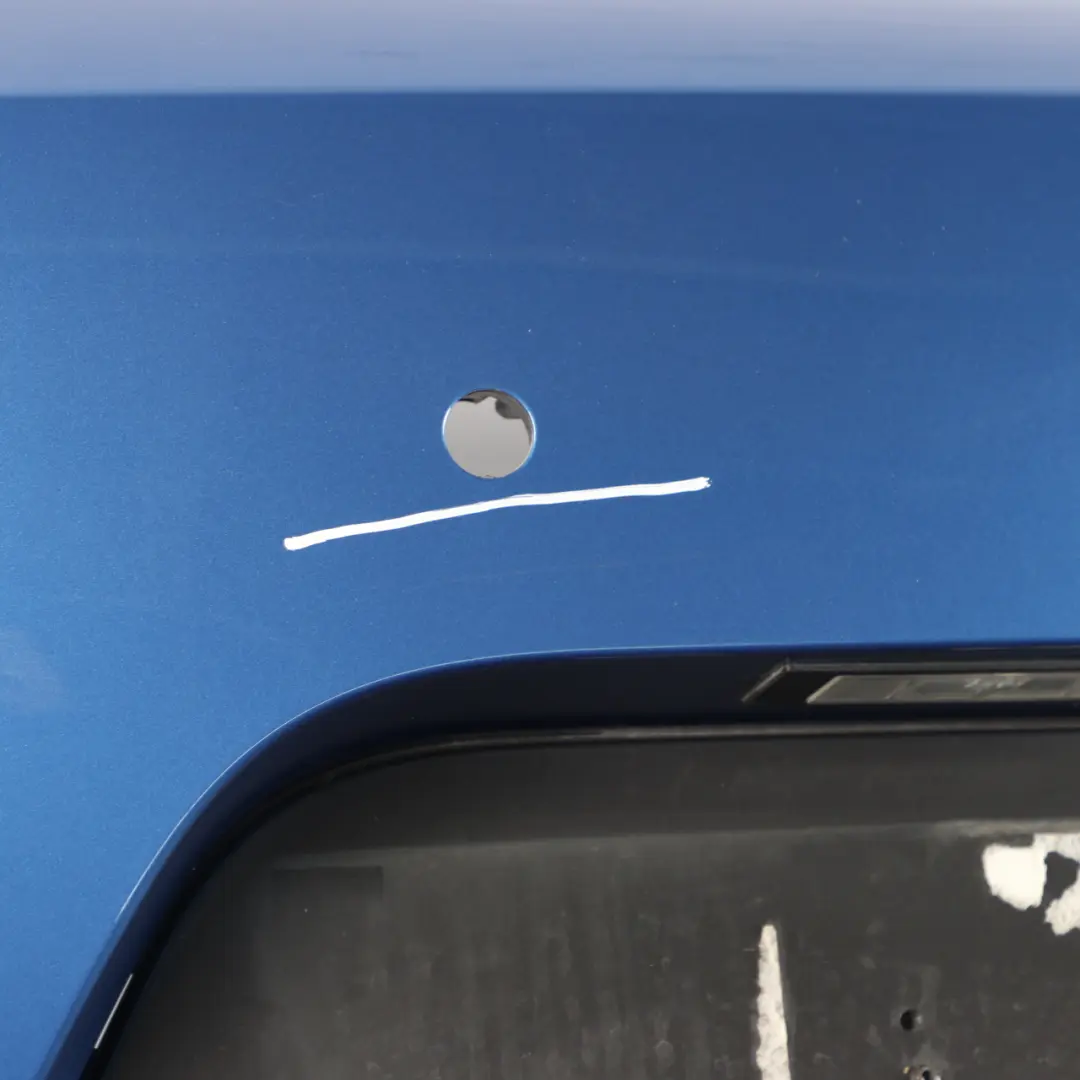 Bumper BMW Z4 E89 M Sport PDC Trim Panel Estoril Blue Metallic - B45 to Rear with Part number 0038586 Rear Bumper BMW Z4 E89 M Sport PDC Trim Panel Estoril Blue Metallic - B45 - SKU 0038586-EB - Part number 0038586