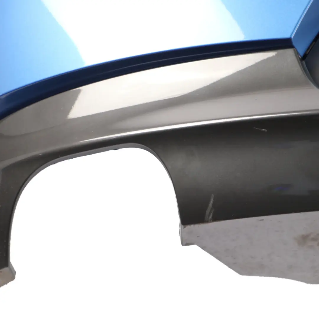 Bumper BMW Z4 E89 M Sport PDC Trim Panel Estoril Blue Metallic - B45 to Rear with Part number 0038586 Rear Bumper BMW Z4 E89 M Sport PDC Trim Panel Estoril Blue Metallic - B45 - SKU 0038586-EB - Part number 0038586