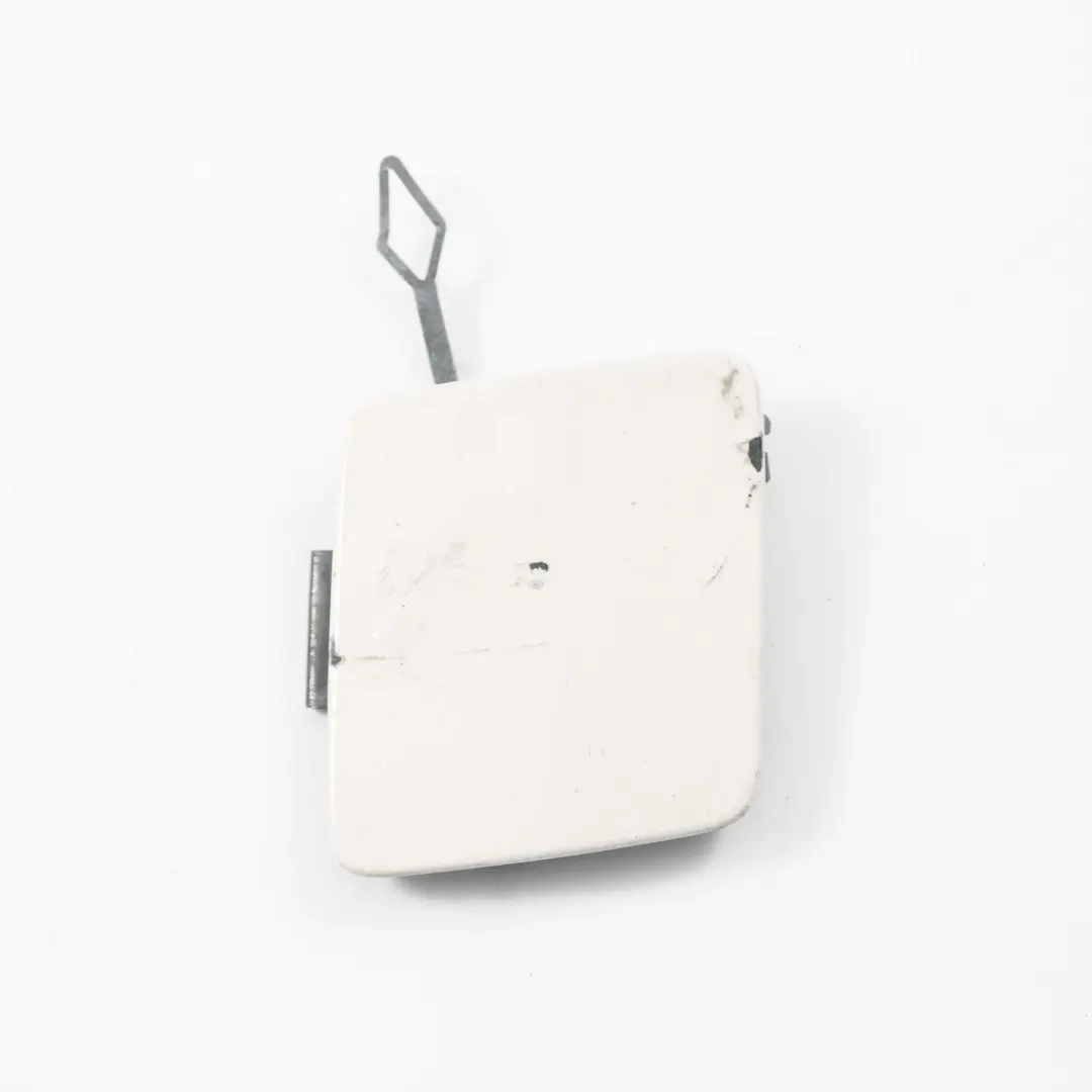 BMW F20 F21 Faldón parachoques Alpinweiss III Alpine White 300 Ojo remolque - SKU 0038861-AW - Número de pieza 0038861