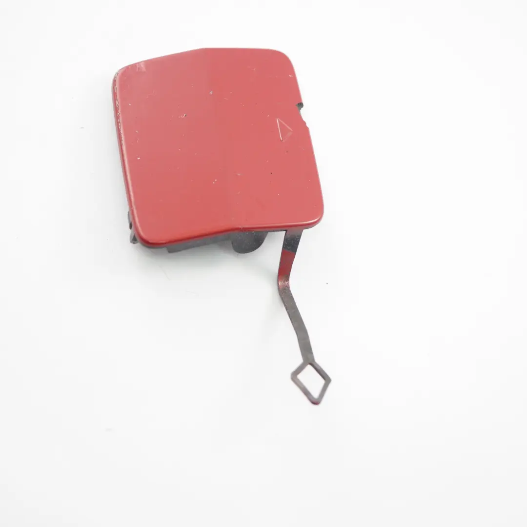 BMW F20 F21 parachoques delantero remolque ojo gancho tapa Karmesinrot Rojo A61 - SKU 0038861-KAR - Número de pieza 0038861