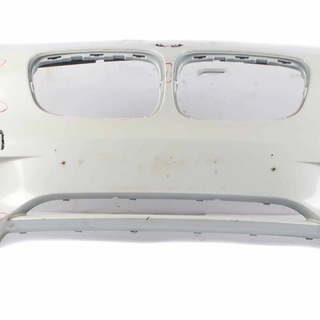 BMW F20 F21 Front Bumper Complete Trim Panel Mineralweiss Mineral White - A96 - SKU 0038862-MW - Part number 0302439