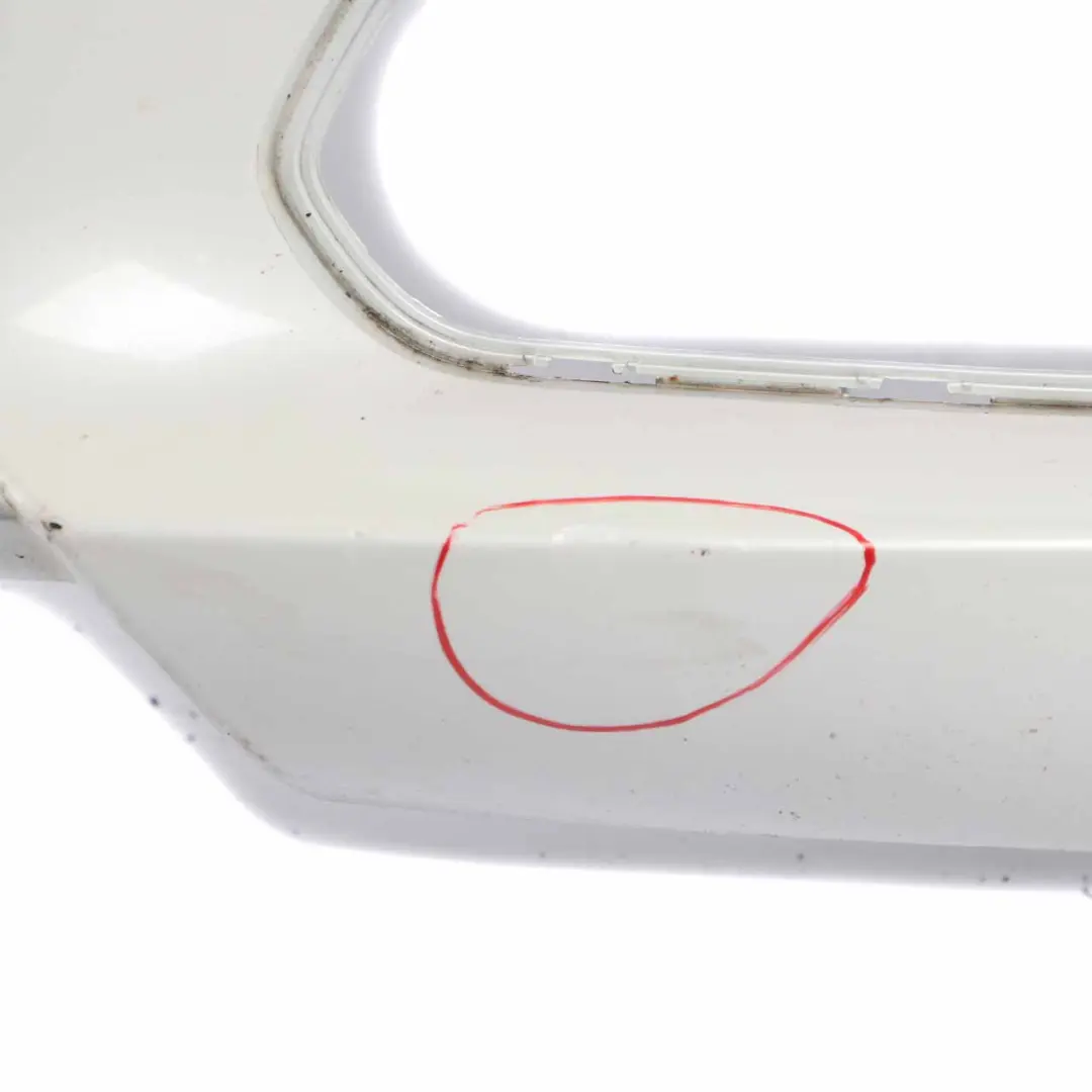 BMW F20 F21 Front Bumper Complete Trim Panel Mineralweiss Mineral White - A96 - SKU 0038862-MW - Part number 0302439