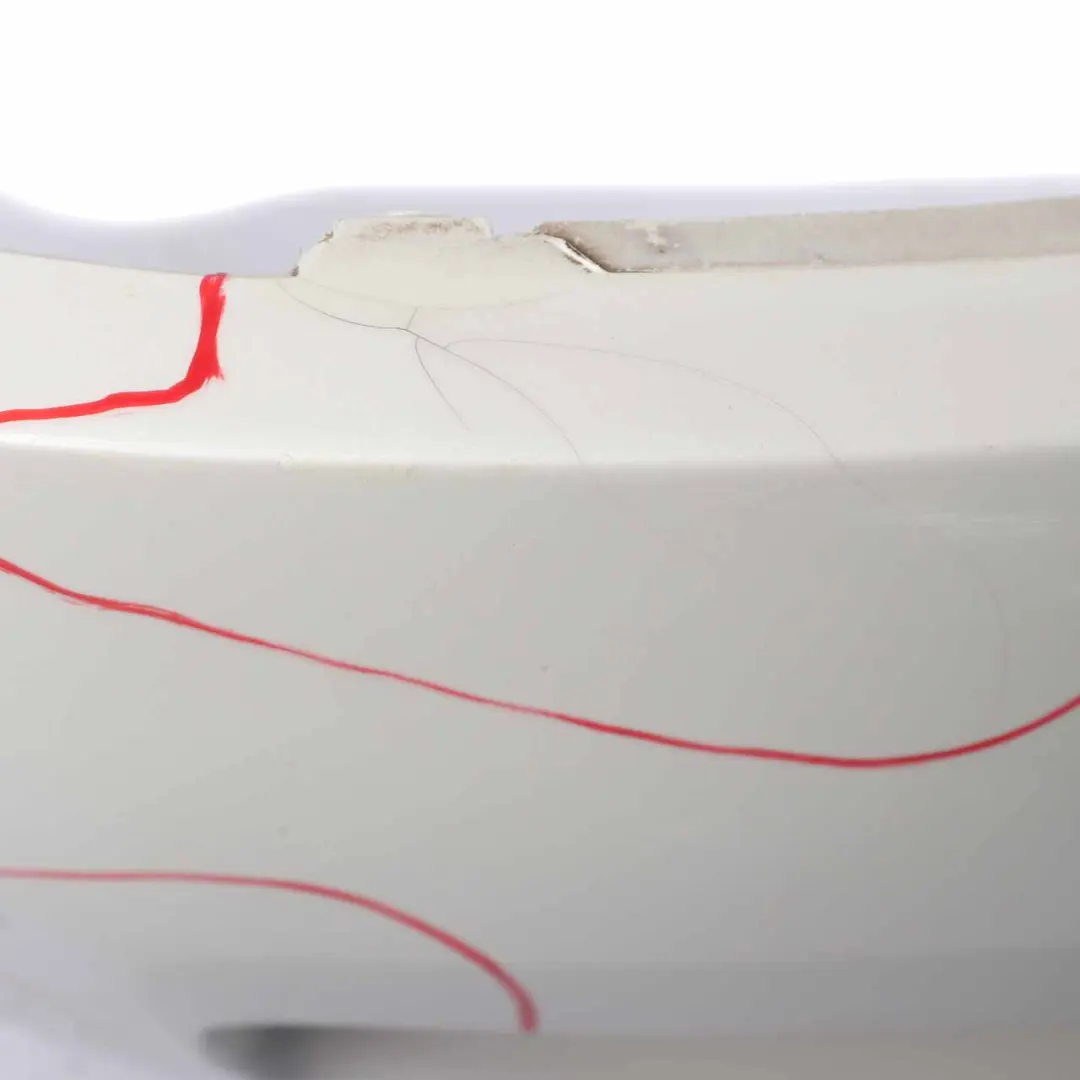 BMW F20 F21 Front Bumper Complete Trim Panel Mineralweiss Mineral White - A96 - SKU 0038862-MW - Part number 0302439