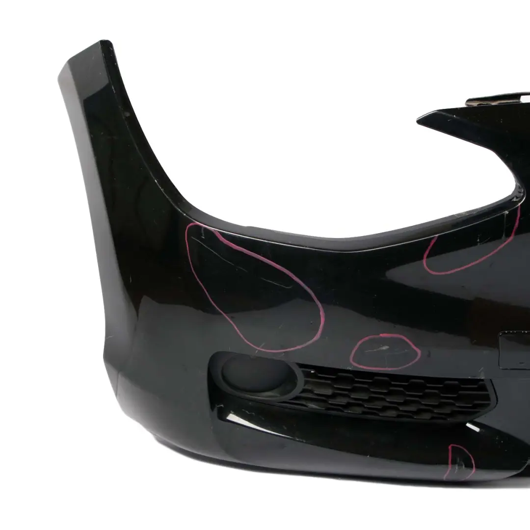 Complete Front Bumper Trim Panel Schwarz 2 Black - 668 to BMW 1 F20 F21 with Part number 0302439 BMW 1 F20 F21 Complete Front Bumper Trim Panel Schwarz 2 Black - 668 - SKU 0038862-SCH - Part number 0302439