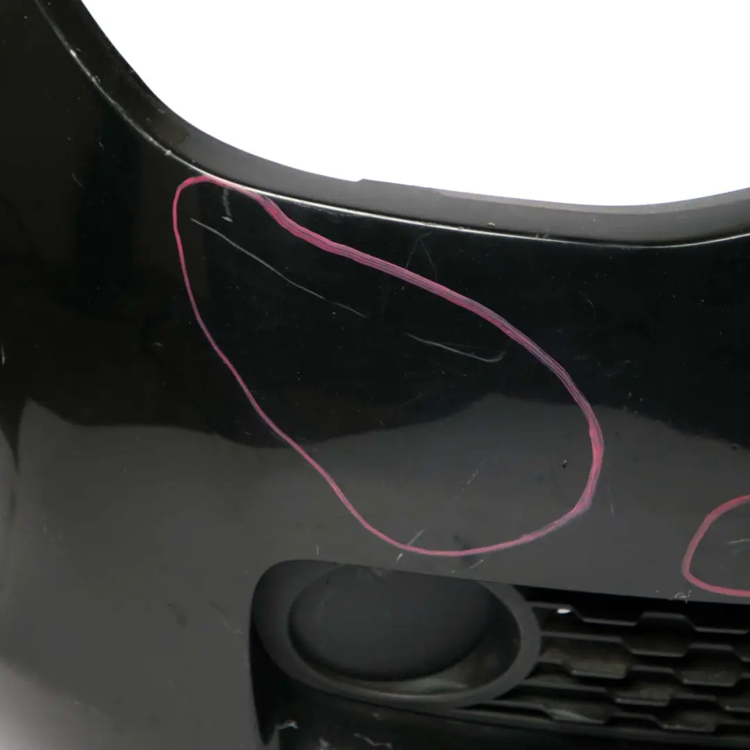 Complete Front Bumper Trim Panel Schwarz 2 Black - 668 to BMW 1 F20 F21 with Part number 0302439 BMW 1 F20 F21 Complete Front Bumper Trim Panel Schwarz 2 Black - 668 - SKU 0038862-SCH - Part number 0302439