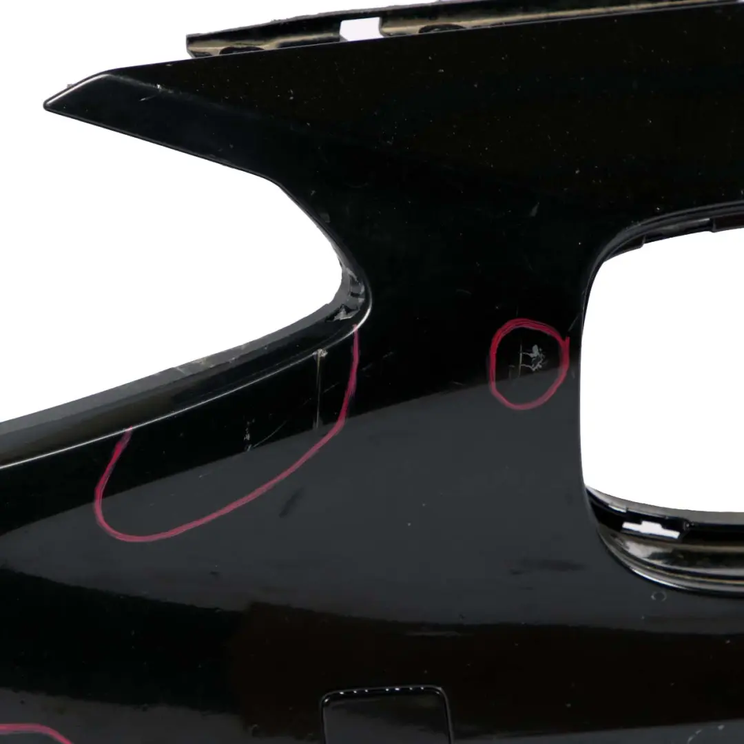 BMW 1 F20 F21 Complete Front Bumper Trim Panel Schwarz 2 Black - 668 - SKU 0038862-SCH - Part number 0302439