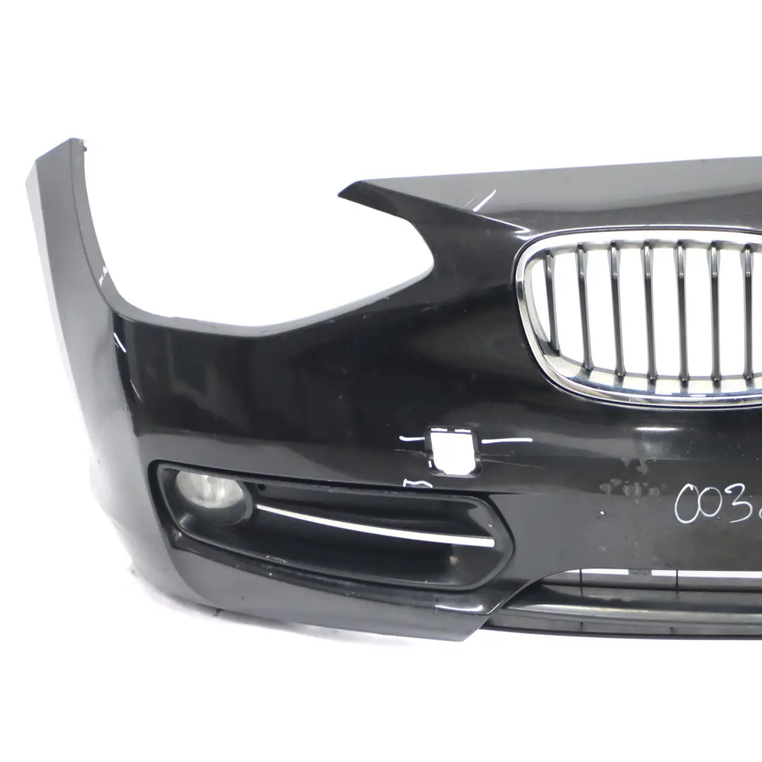 BMW F20 F21 Zderzak Przedni Przód Panel Czarny Black Sapphire - 475 - SKU 0038868-BS - Numer Części 0038868
