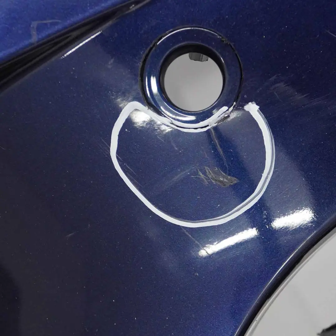 Bumper Front Trim Panel Covering Tiefseeblau Blue - A76 to BMW F20 F21 with Part number 0038868 BMW F20 F21 Bumper Front Trim Panel Covering Tiefseeblau Blue - A76 - SKU 0038868-DSB - Part number 0038868