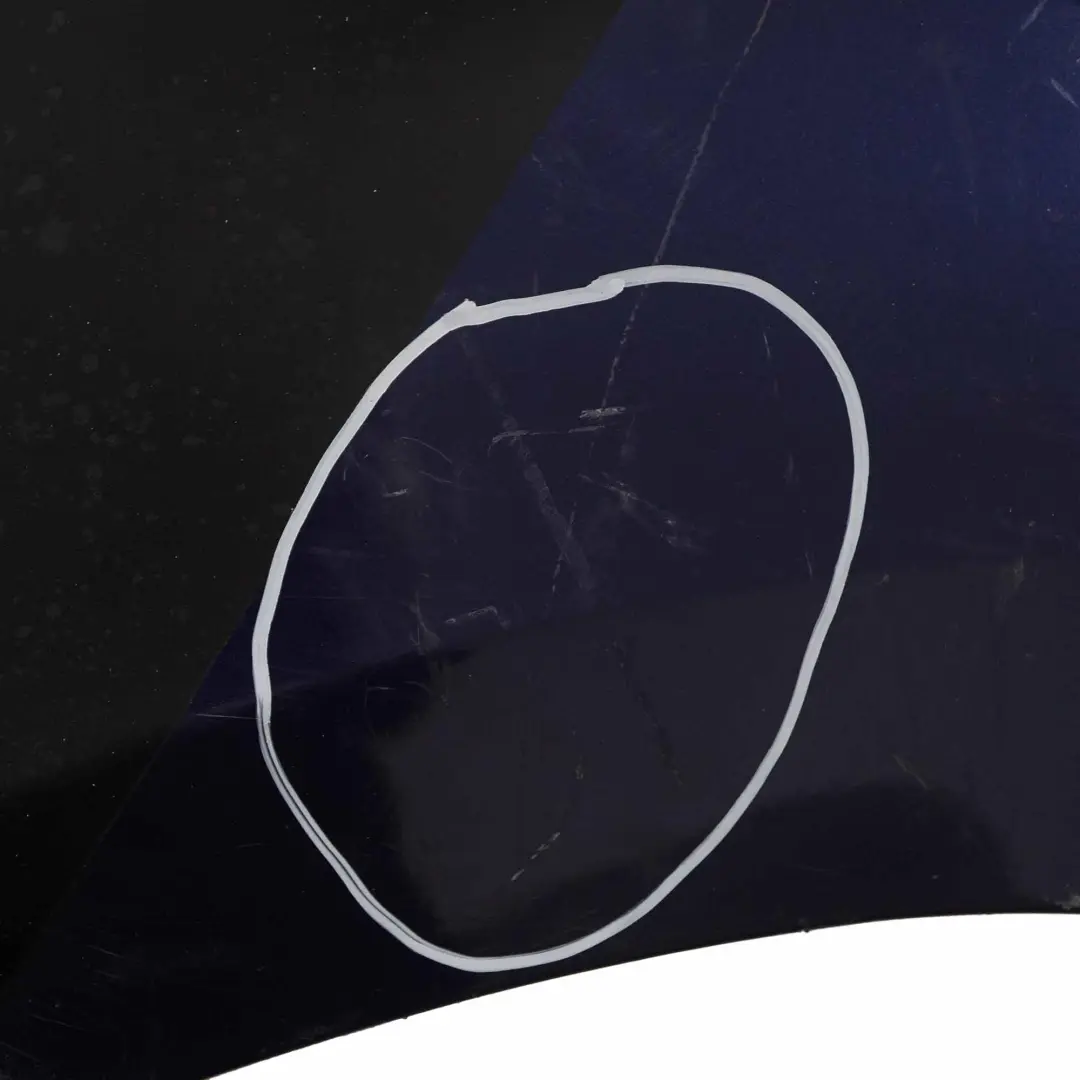 BMW F20 F21 Bumper Front Trim Panel Covering Tiefseeblau Blue - A76 - SKU 0038868-DSB - Part number 0038868