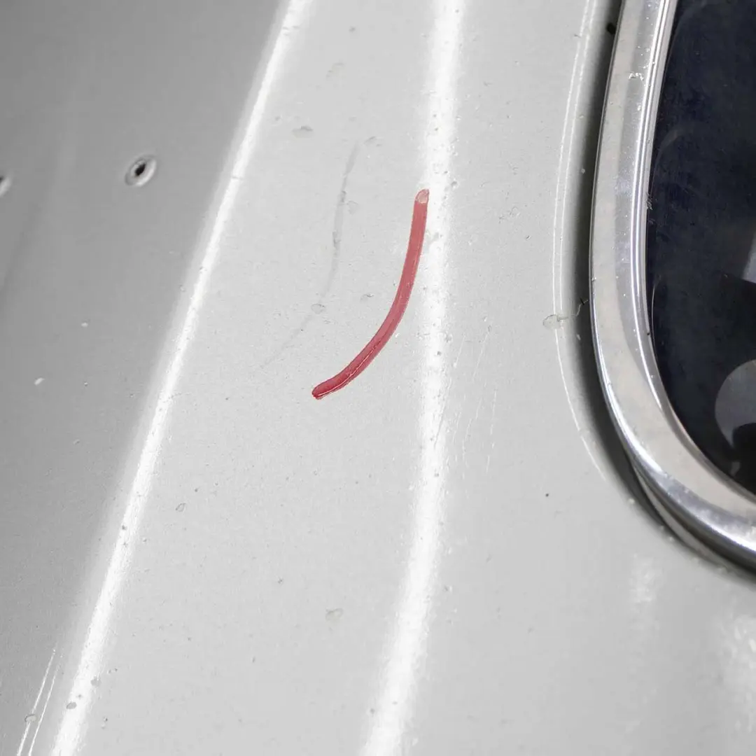 BMW F20 F21 Bumper Front Trim Panel Covering Glacier Silver Metallic - A83 - SKU 0038868-GSB - Part number 0038868