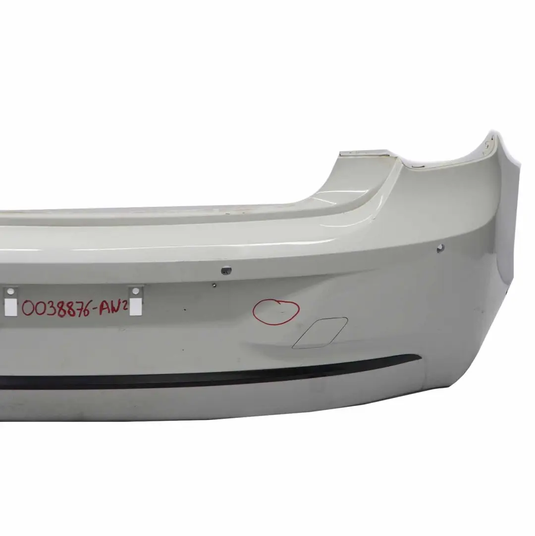 Bumper Trim Panel Alpinweiss Alpine White - 300 to BMW F20 F21 Rear with Part number 0038876 BMW F20 F21 Rear Bumper Trim Panel Alpinweiss Alpine White - 300 - SKU 0038876-AW2 - Part number 0038876