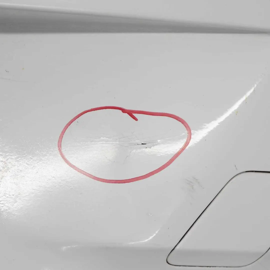 BMW F20 F21 Rear Bumper Trim Panel Alpinweiss Alpine White - 300 - SKU 0038876-AW2 - Part number 0038876