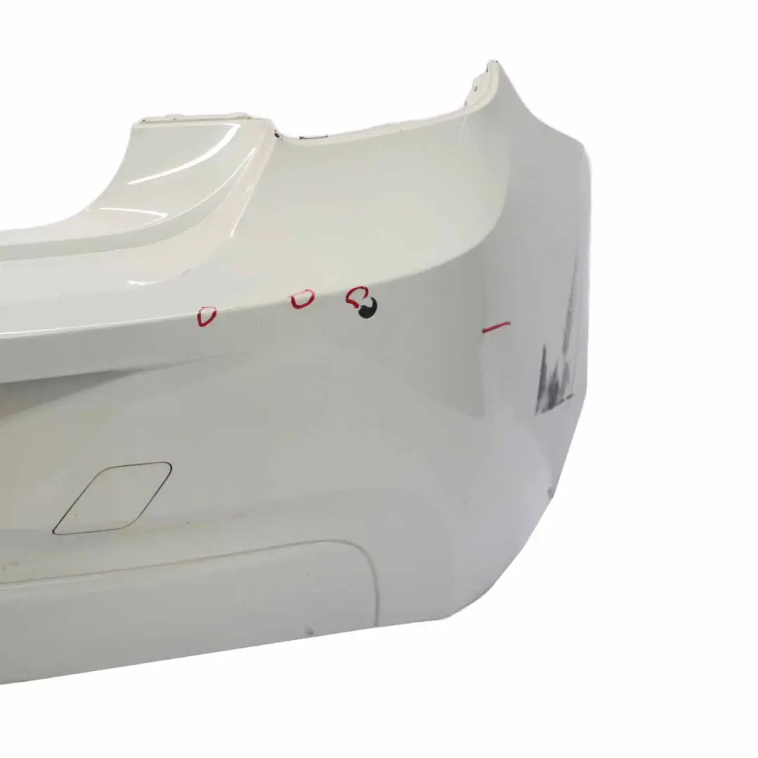 Bumper Trim Panel Alpinweiss Alpine White - 300 to BMW F20 F21 Rear with Part number 0038876 BMW F20 F21 Rear Bumper Trim Panel Alpinweiss Alpine White - 300 - SKU 0038876-AW - Part number 0038876