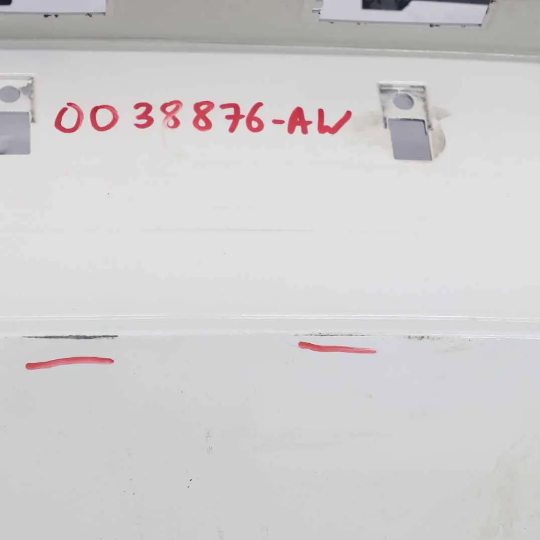 BMW F20 F21 Rear Bumper Trim Panel Alpinweiss Alpine White - 300 - SKU 0038876-AW - Part number 0038876