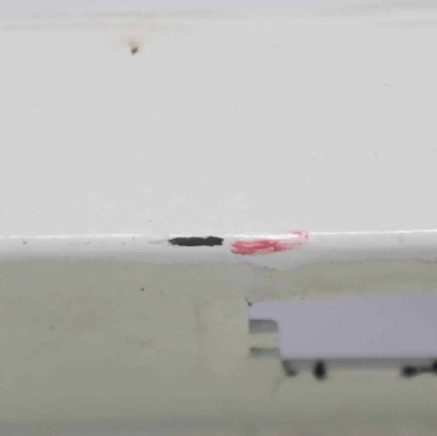 BMW F20 F21 Rear Bumper Trim Panel Alpinweiss Alpine White - 300 - SKU 0038876-AW - Part number 0038876