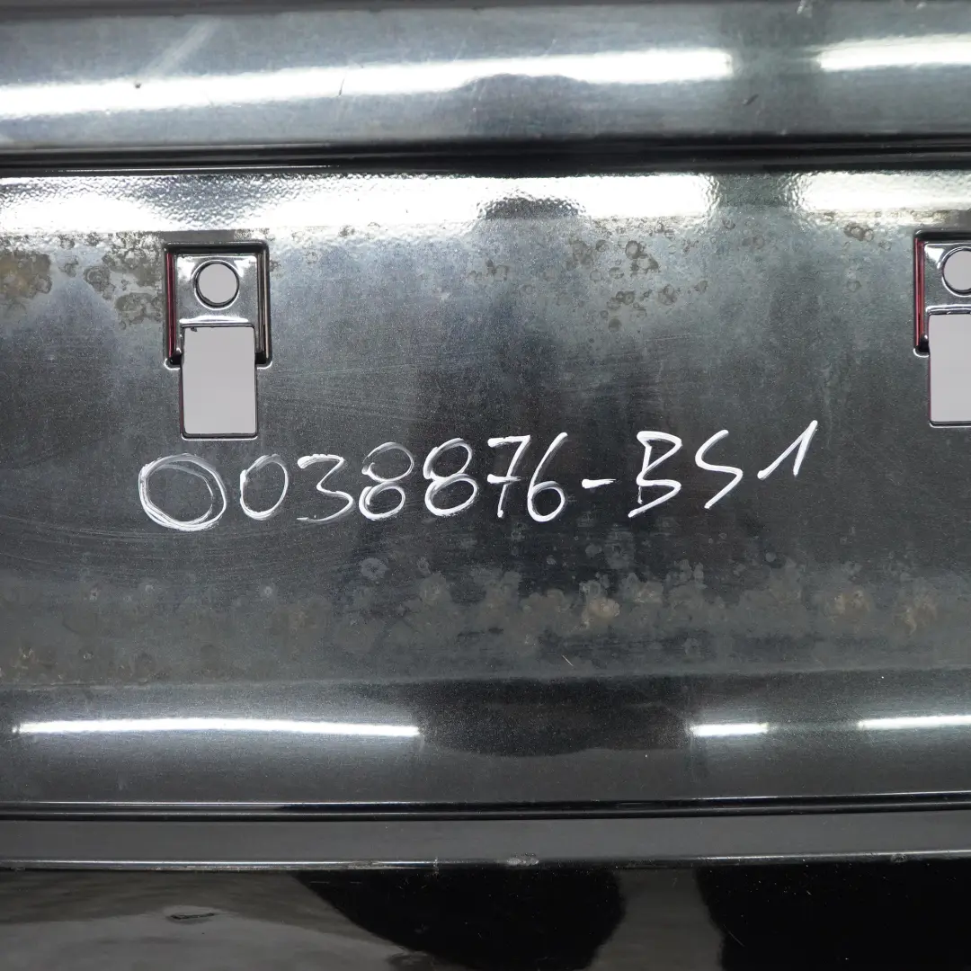 Bumper Trim Panel Black Sapphire Metallic - 475 to BMW 1 Series F20 F21 Rear with Part number 0038876 BMW 1 Series F20 F21 Rear Bumper Trim Panel Black Sapphire Metallic - 475 - SKU 0038876-BS1 - Part number 0038876