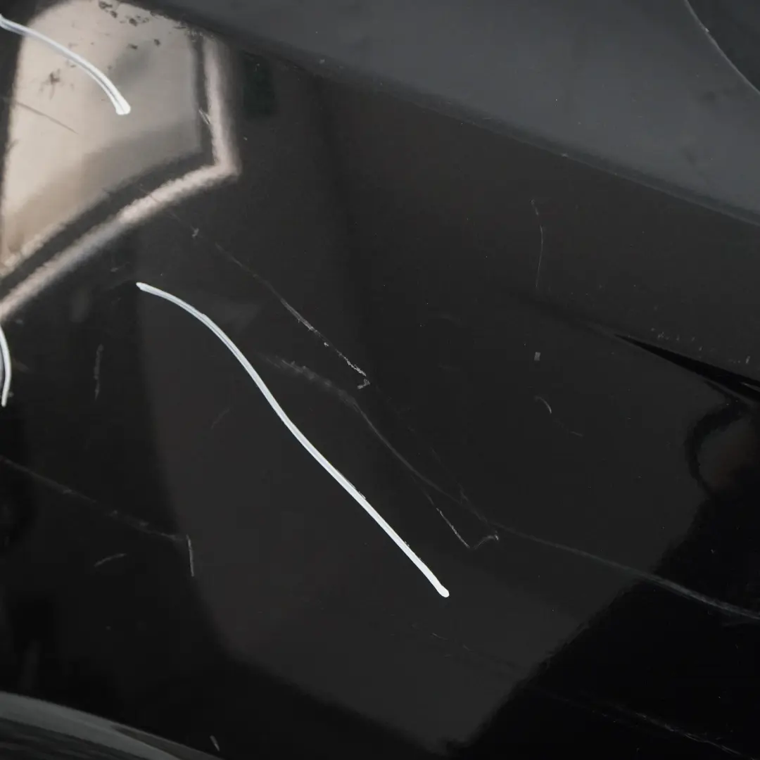 BMW 1 Series F20 F21 Rear Bumper Trim Panel Black Sapphire Metallic - 475 - SKU 0038876-BS1 - Part number 0038876