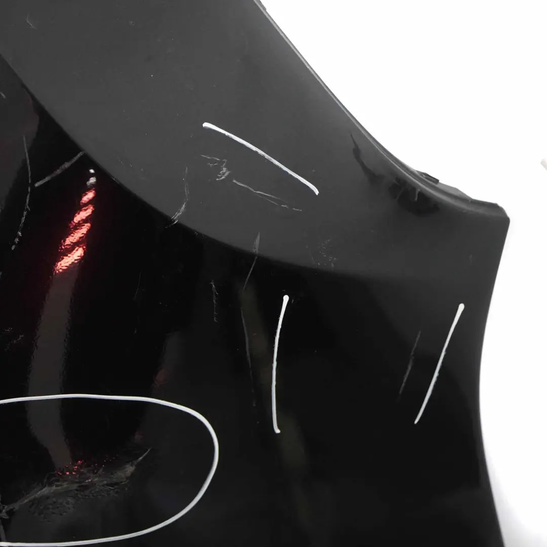 BMW 1 Series F20 F21 Rear Bumper Trim Panel Black Sapphire Metallic - 475 - SKU 0038876-BS1 - Part number 0038876