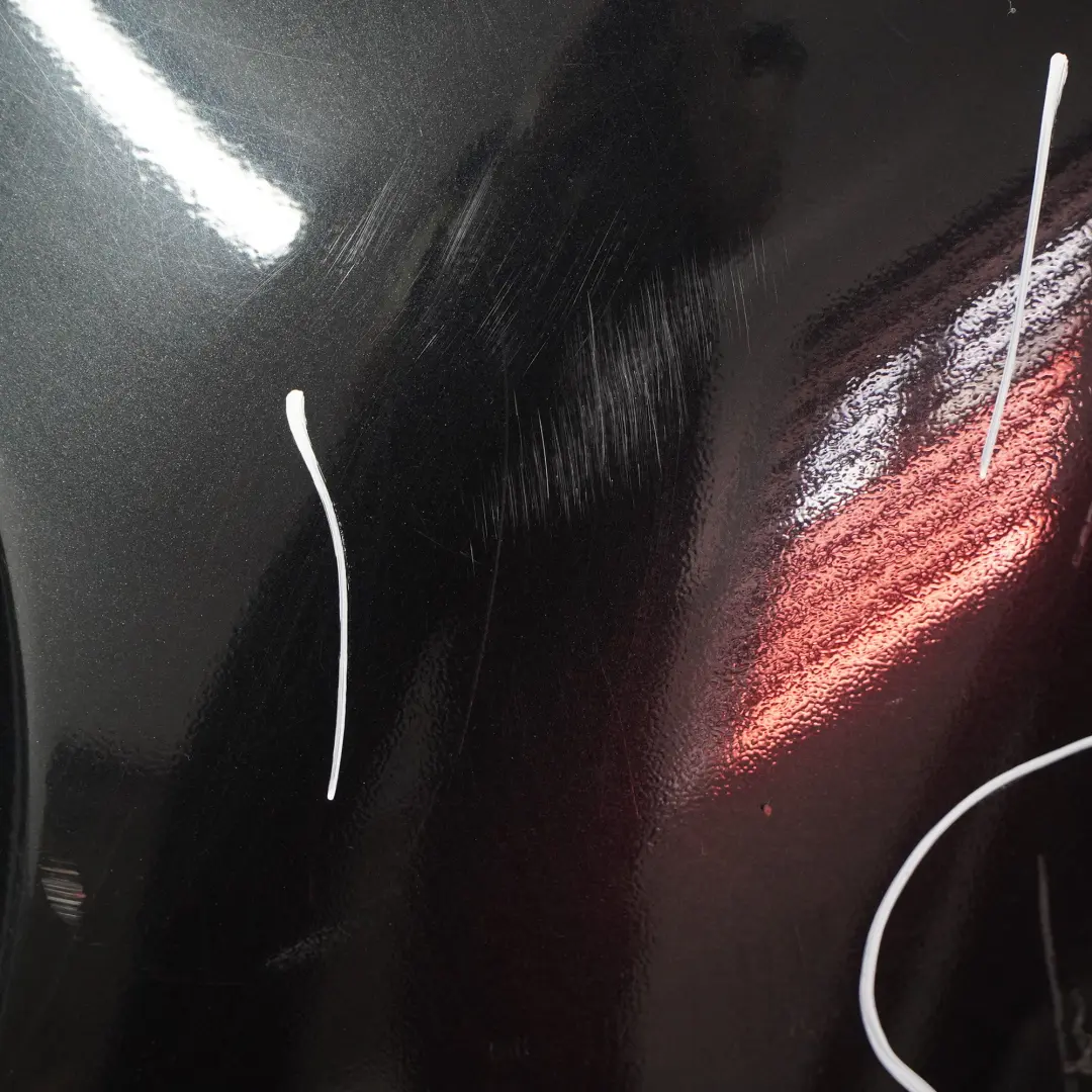 BMW 1 Series F20 F21 Rear Bumper Trim Panel Black Sapphire Metallic - 475 - SKU 0038876-BS1 - Part number 0038876
