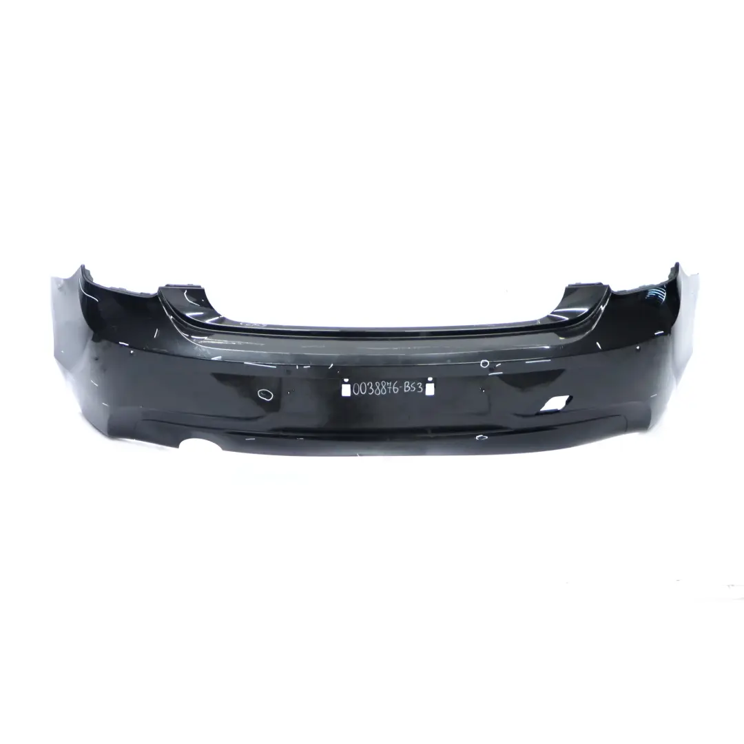 BMW F20 F21 Rear Bumper Trim Panel Black Sapphire Metallic - 475 - SKU 0038876-BS3 - Part number 0038876