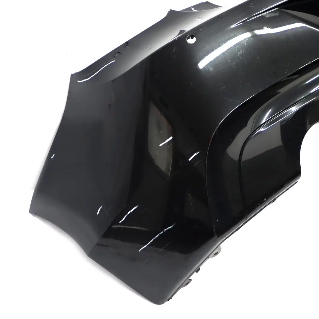 BMW F20 F21 Rear Bumper Trim Panel Black Sapphire Metallic - 475 - SKU 0038876-BS3 - Part number 0038876