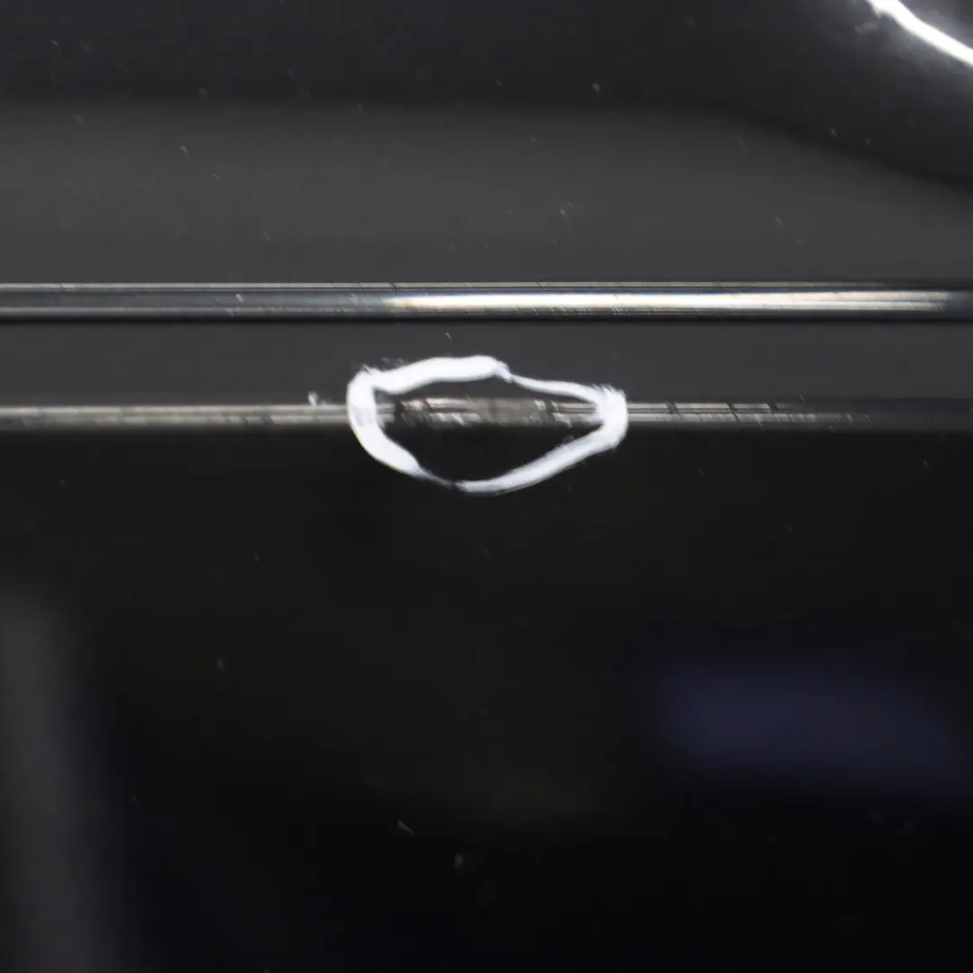 BMW F20 F21 Rear Bumper Trim Panel Black Sapphire Metallic - 475 - SKU 0038876-BS3 - Part number 0038876