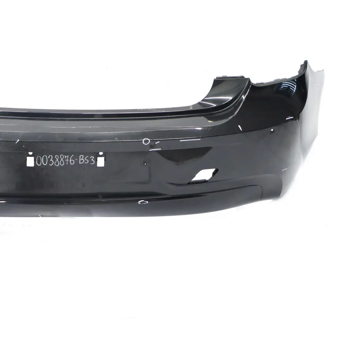 BMW F20 F21 Rear Bumper Trim Panel Black Sapphire Metallic - 475 - SKU 0038876-BS3 - Part number 0038876