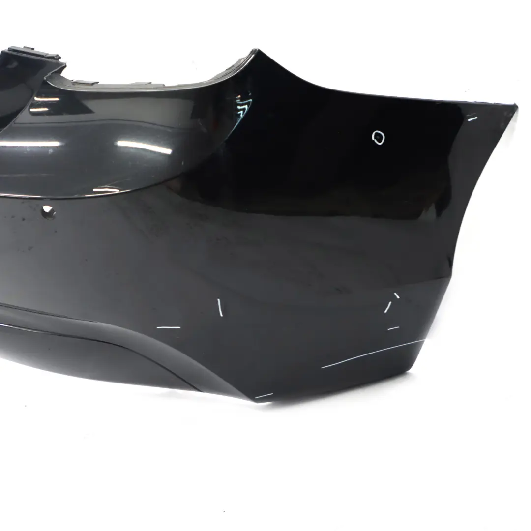 BMW F20 F21 Rear Bumper Trim Panel Black Sapphire Metallic - 475 - SKU 0038876-BS3 - Part number 0038876