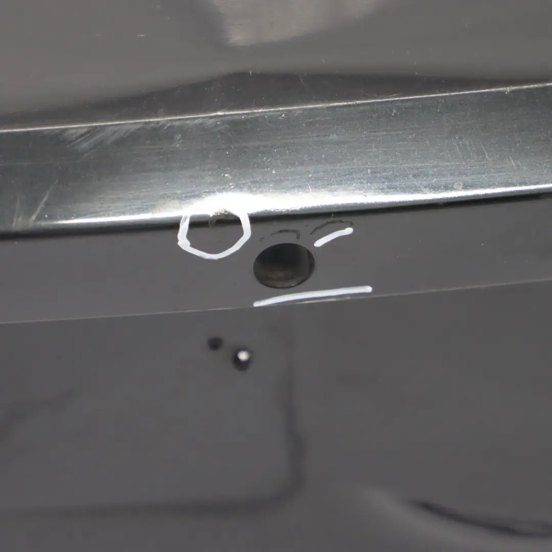 Bumper Trim Panel Black Sapphire Metallic - 475 to BMW F20 F21 Rear with Part number 0038876 BMW F20 F21 Rear Bumper Trim Panel Black Sapphire Metallic - 475 - SKU 0038876-BS3 - Part number 0038876