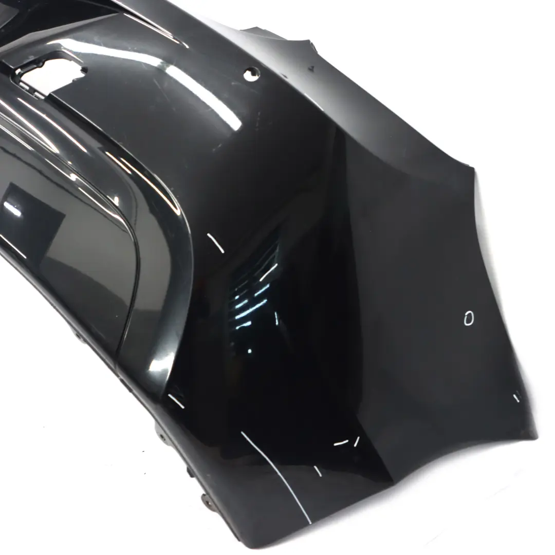 Bumper Trim Panel Black Sapphire Metallic - 475 to BMW F20 F21 Rear with Part number 0038876 BMW F20 F21 Rear Bumper Trim Panel Black Sapphire Metallic - 475 - SKU 0038876-BS3 - Part number 0038876