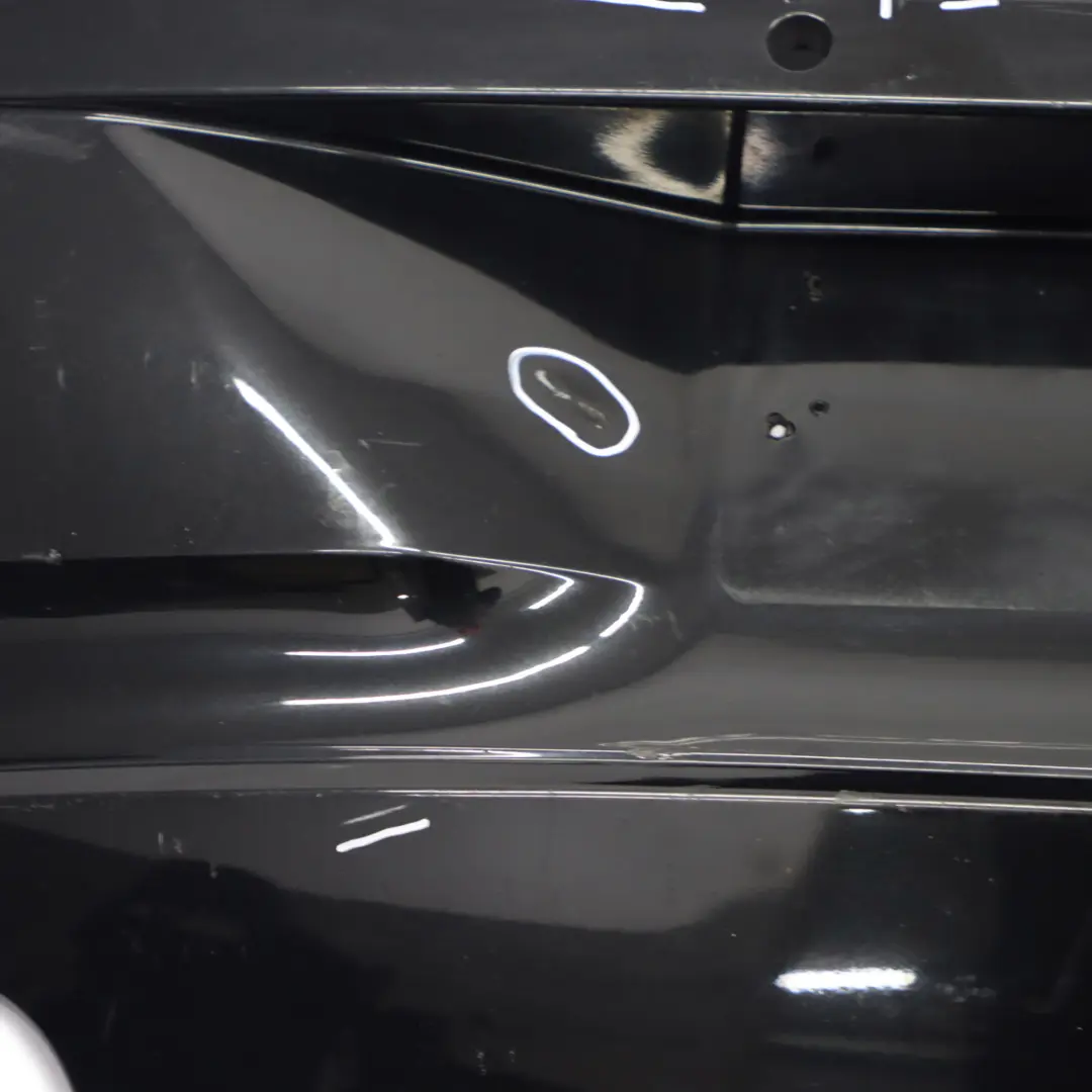 Bumper Trim Panel Black Sapphire Metallic - 475 to BMW F20 F21 Rear with Part number 0038876 BMW F20 F21 Rear Bumper Trim Panel Black Sapphire Metallic - 475 - SKU 0038876-BS3 - Part number 0038876