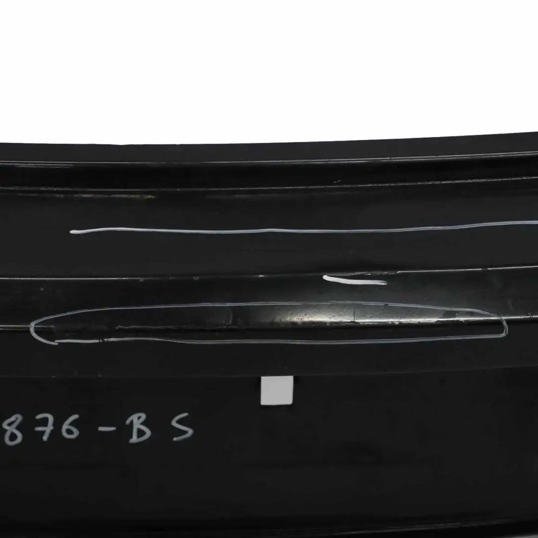 BMW F20 F21 Rear Bumper Trim Panel PDC Black Sapphire Metallic - 475 - SKU 0038876-BS - Part number 0038876
