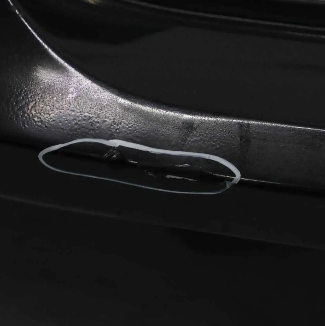 BMW F20 F21 Rear Bumper Trim Panel PDC Black Sapphire Metallic - 475 - SKU 0038876-BS - Part number 0038876