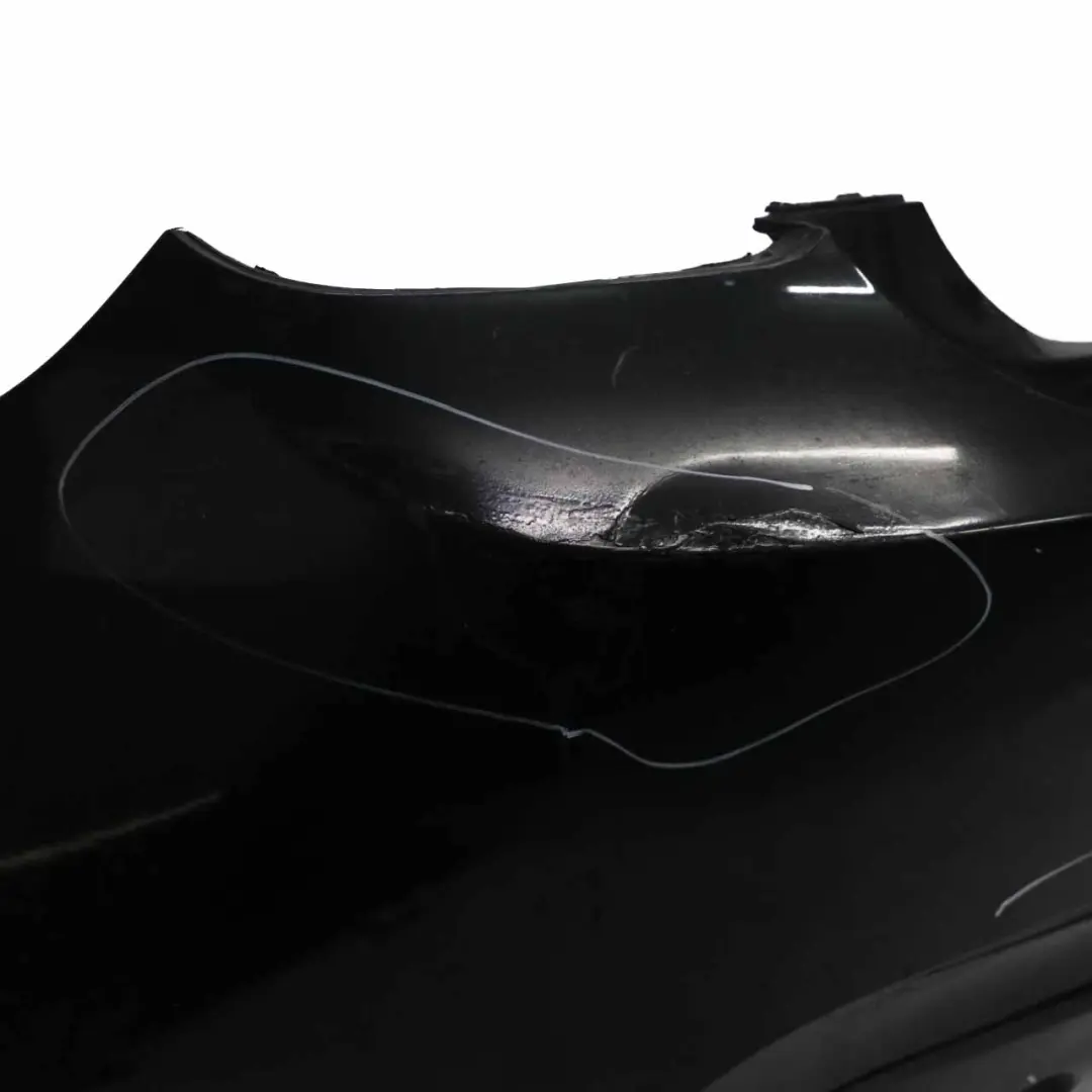 BMW F20 F21 Rear Bumper Trim Panel PDC Black Sapphire Metallic - 475 - SKU 0038876-BS - Part number 0038876