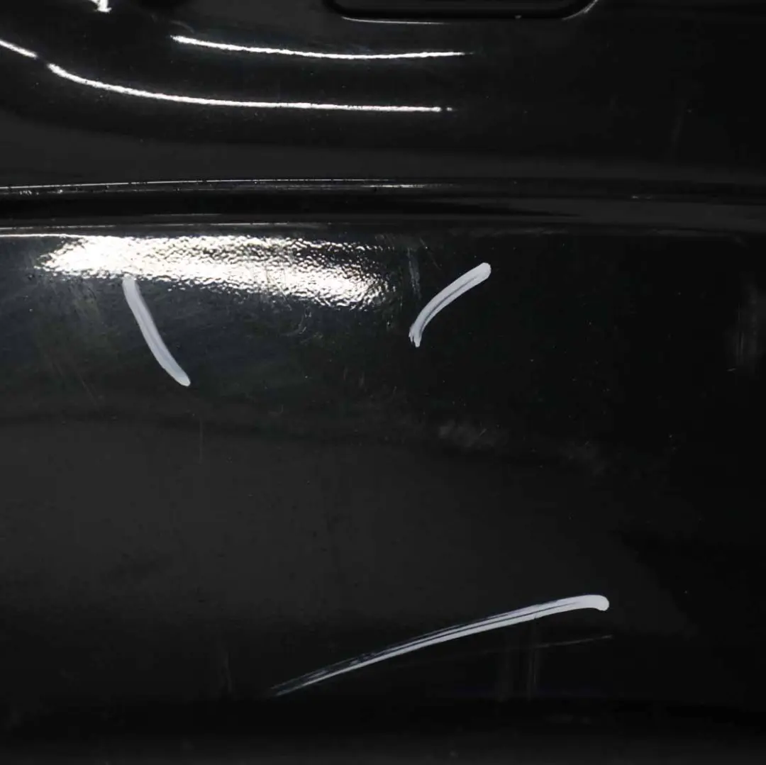 BMW F20 F21 Rear Bumper Trim Panel PDC Black Sapphire Metallic - 475 - SKU 0038876-BS - Part number 0038876