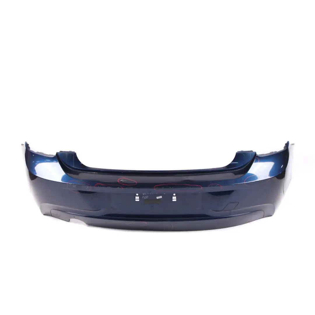 Bumper Trim Panel Tiefseeblau Blue Metallic - A76 to BMW 1 Series F20 F21 Rear with Part number 0038876 BMW 1 Series F20 F21 Rear Bumper Trim Panel Tiefseeblau Blue Metallic - A76 - SKU 0038876-DSB - Part number 0038876