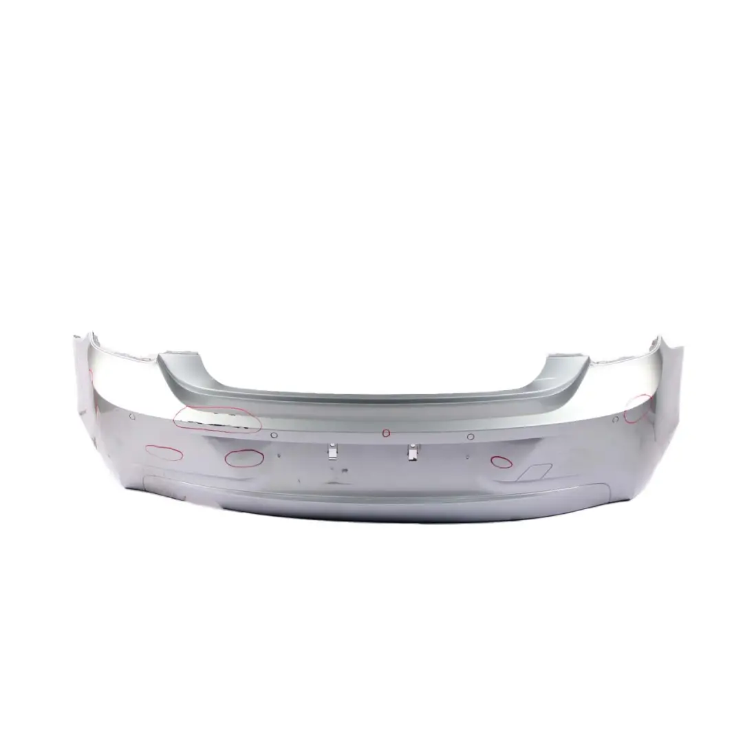 Bumper BMW F20 F21 Trim Panel Cover Glacier Silber Silver Metallic - A83 to Rear with Part number 0038876 Rear Bumper BMW F20 F21 Trim Panel Cover Glacier Silber Silver Metallic - A83 - SKU 0038876-GSB - Part number 0038876