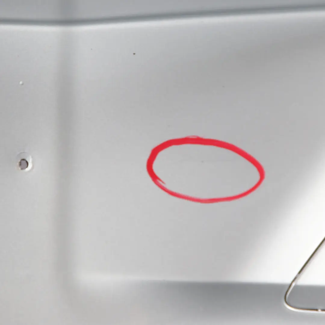 Bumper BMW F20 F21 Trim Panel Cover Glacier Silber Silver Metallic - A83 to Rear with Part number 0038876 Rear Bumper BMW F20 F21 Trim Panel Cover Glacier Silber Silver Metallic - A83 - SKU 0038876-GSB - Part number 0038876