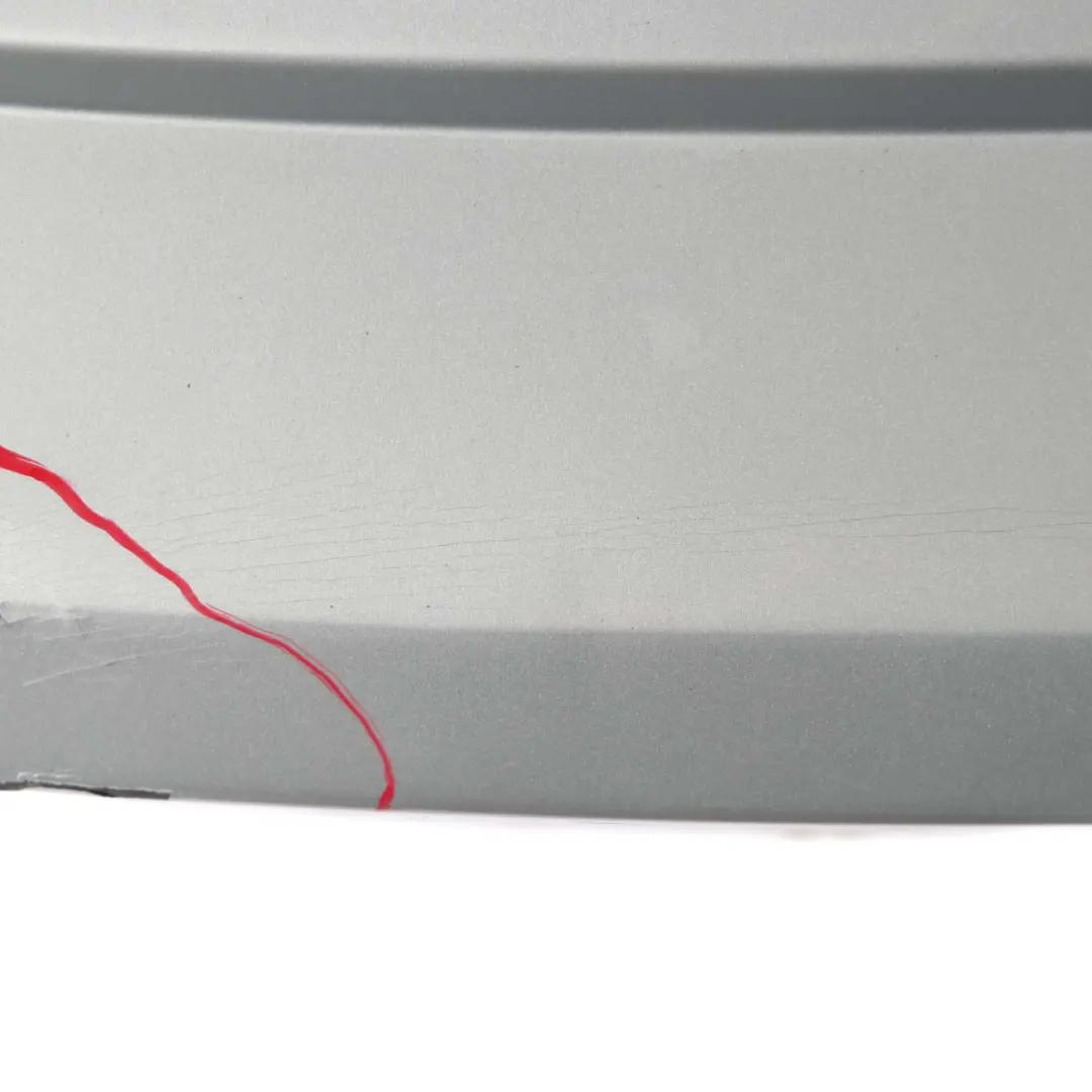 Bumper BMW F20 F21 Trim Panel Cover Glacier Silber Silver Metallic - A83 to Rear with Part number 0038876 Rear Bumper BMW F20 F21 Trim Panel Cover Glacier Silber Silver Metallic - A83 - SKU 0038876-GSB - Part number 0038876