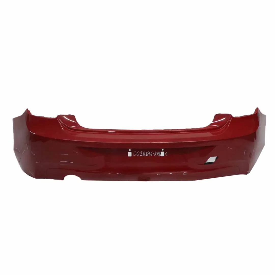 Bumper Trim Panel Karmesinrot Crimson Red - A61 to BMW F20 F21 Rear with Part number 0038876 BMW F20 F21 Rear Bumper Trim Panel Karmesinrot Crimson Red - A61 - SKU 0038876-KAR1 - Part number 0038876