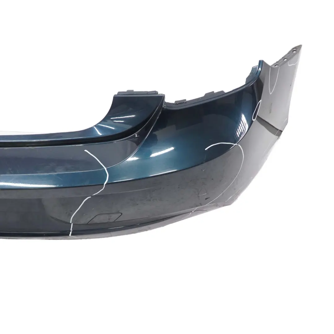BMW 1 F20 F21 Rear Bumper Trim Panel Midnight Blue Metallic - B38 - SKU 0038876-MBM - Part number 0038876